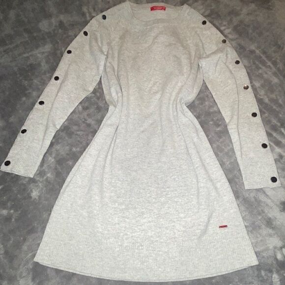 n:PHILANTHROPY Zorian Snap Oversized Sweater Dress - Picture 1 of 5
